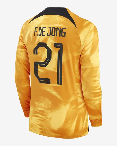 nike de jong|Netherlands National Team 2022/23 Stadium Home (Frenkie de .